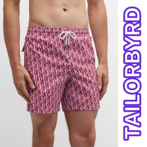 NWT TAILORBYRD CHARMED SWIM TRANKS SHORTS